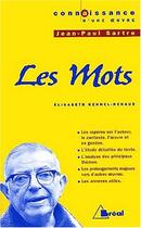 Couverture du livre « Les mots, de Jean-Paul Sartre » de Elisabeth Kennel-Renaud aux éditions Breal