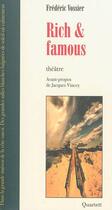Couverture du livre « Rich & famous » de Frederic Vossier aux éditions Quartett