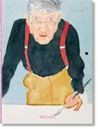 Couverture du livre « David Hockney : une chronologie » de Hans Werner Holzwarth aux éditions Taschen