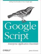 Couverture du livre « Google Script: Enterprise Application Essentials » de James Ferreira aux éditions O'reilly Media