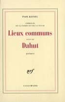 Couverture du livre « Pibroch de la forêt et de la pluie : Lieux communs / Dahut » de Paol Keineg aux éditions Gallimard