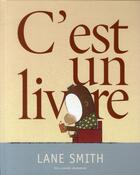 Couverture du livre « C'est un livre » de Lane Smith aux éditions Gallimard-jeunesse