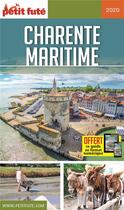 Couverture du livre « Charente maritime (édition 2020) » de  aux éditions Le Petit Fute