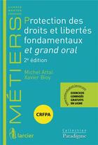 Couverture du livre « Protections des droits et libertes et droits fondamentaux » de Attal/Bioy aux éditions Bruylant