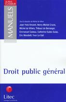 Couverture du livre « Droit public general » de Michel De Viliers aux éditions Lexisnexis