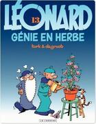 Couverture du livre « Léonard Tome 13 : génie en herbe » de Bob De Groot et Turk aux éditions Lombard