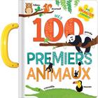 Couverture du livre « Mes 100 premiers animaux » de Anne Paradis aux éditions Crackboom