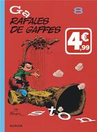 Couverture du livre « Gaston Tome 8 : rafales de gaffes » de Andre Franquin aux éditions Dupuis