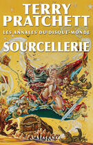 Couverture du livre « Les annales du disque-monde t.5 ; sourcellerie » de Terry Pratchett aux éditions L'atalante