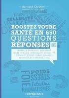 Couverture du livre « Boostez votre sante en 650 questions - tome 3 » de Bertrand Canavy aux éditions Lulu