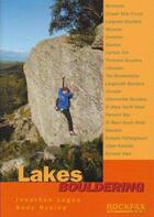 Couverture du livre « Lakes bouldering » de Lagoe Hyslop aux éditions Cordee