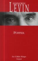 Couverture du livre « Popper » de Hanokh Levin aux éditions Grasset Et Fasquelle