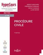 Couverture du livre « Procédure civile » de Lucie Mayer et Cecile Chainais et Frederique Ferrand et Serge Guinchard aux éditions Dalloz