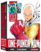 Couverture du livre « One-Punch Man : coffret Tomes 1 à 3 » de Yusuke Murata et One aux éditions Kurokawa