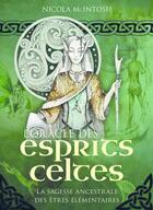 Couverture du livre « L'oracle des esprits celtes : la sagesse ancestrale des êtres élémentaires » de Nicola Mcintosh aux éditions Vega