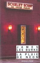 Couverture du livre « La pluie de néon » de James Lee Burke aux éditions Rivages