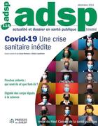 Couverture du livre « Revue ADSP n° 116 : covid-19 : une crise sanitaire inédite » de Zeina Mansour et Didier Lepelletier aux éditions Ehesp