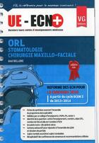 Couverture du livre « Ue ecn+ orl stomatologie » de Belloni Axel aux éditions Vernazobres Grego