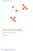 Couverture du livre « Allée des géants » de Weinzaepflen aux éditions Atelier Des Brisants