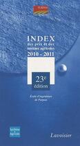Couverture du livre « Index des prix et des normes agricoles (édition 2010/2011) » de Teyssier aux éditions Synthese Agricole