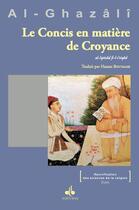 Couverture du livre « De la modération en matière de religion / al-iqtisad fil-i'tiqad » de Abu Hamed Al Ghazali aux éditions Albouraq