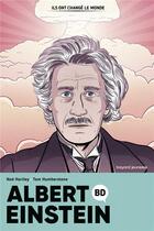 Couverture du livre « Albert Einstein en bd » de Ned Hartley et Tom Humberstone aux éditions Bayard Jeunesse