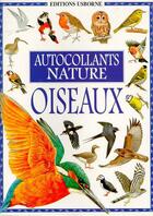 Couverture du livre « Autocollants nature oiseaux » de  aux éditions Usborne