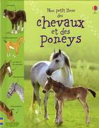 Couverture du livre « Mon petit livre des chevaux et des poneys » de Sarah Khan aux éditions Usborne