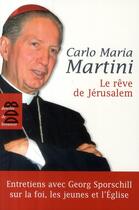 Couverture du livre « Le rêve de Jérusalem » de M Martini aux éditions Desclee De Brouwer