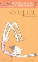 Couverture du livre « Scorpion (édition 2007) » de Tessier Du Cros-I aux éditions Marabout