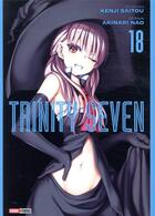 Couverture du livre « Trinity Seven Tome 18 » de Kenji Saito et Akinari Nao aux éditions Panini