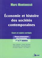 Couverture du livre « Economie Et Hist. Societes Contemp. » de Marc Montousse aux éditions Breal