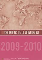 Couverture du livre « Chroniques de la gouvernance (édition 2009-2010) » de  aux éditions Charles Leopold Mayer - Eclm
