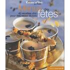 Couverture du livre « Menus de fêtes ; 40 recettes chic pour des repas réussis » de  aux éditions Marie-claire