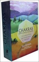 Couverture du livre « Chakras ; cartes oracle de sagesse ; coffret » de Tori Hartman aux éditions Vega