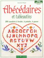 Couverture du livre « Abecedaires Et Tableautins » de Ploquin Genevieve aux éditions Editions Carpentier