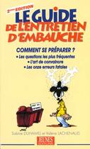 Couverture du livre « Le guide de l'entretien d'embauche » de Sabine Duhamel et Valerie Lachenaud aux éditions Studyrama