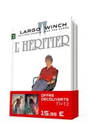 Couverture du livre « Largo Winch : Tomes 1 et 2 » de Jean Van Hamme et Philippe Francq aux éditions Dupuis