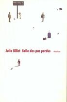 Couverture du livre « Salle des pas perdus » de Julia Billet aux éditions Ecole Des Loisirs