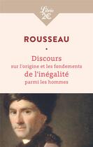 Couverture du livre « Discours sur l'origine et les fondements de l'inégalité parmi les hommes » de Jean-Jacques Rousseau aux éditions J'ai Lu