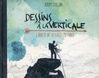 Couverture du livre « Dessins à la verticale ; carnets de voyages en paroi » de Jeremy Collins aux éditions Glenat