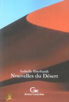 Couverture du livre « Nouvelles algériennes » de Isabelle Eberhardt aux éditions Grand Caractere