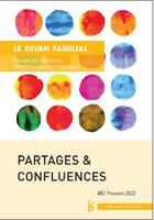 Couverture du livre « Divan familial n 48. partages et confluences » de Anne Loncan aux éditions In Press