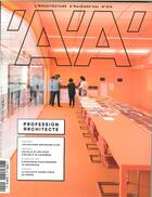 Couverture du livre « L'architecture d'aujourd'hui n 414 profession architecte sept.2016 » de  aux éditions Archipress