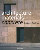 Couverture du livre « Architecture materials ; concrete » de  aux éditions Taschen