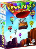 Couverture du livre « Jeu de cartes ortho cat's 4 - les invariables » de Francois Petit aux éditions Cat's Family