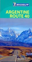 Couverture du livre « Gv route 40 argentine » de Collectif Michelin aux éditions Michelin