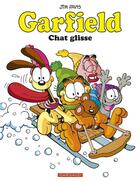 Couverture du livre « Garfield Tome 65 : chat glisse » de Jim Davis aux éditions Dargaud