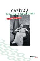 Couverture du livre « Capitou, mémoires posthumes » de Domicio Proenca Filho aux éditions Envolume