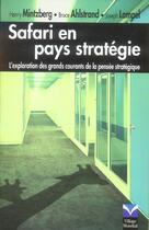 Couverture du livre « Safari en pays strategie » de  aux éditions Pearson